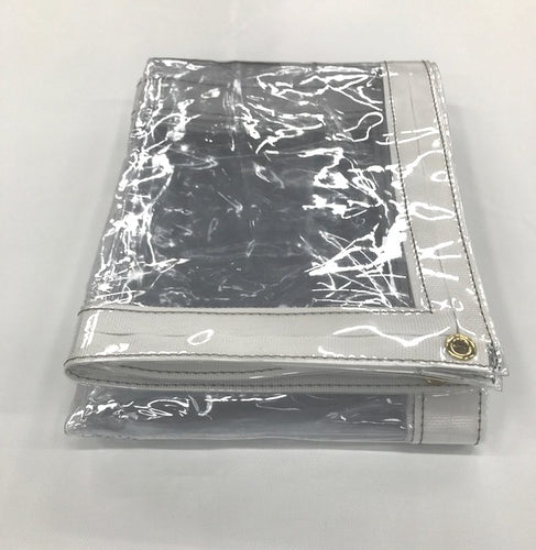 Clear Vinyl Tarps - 30 Mil Flame Retardant