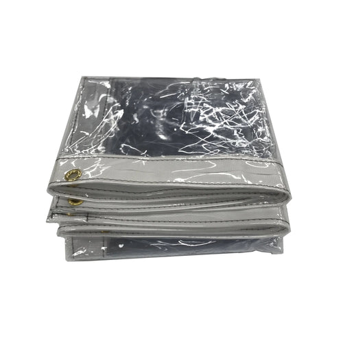 Clear Vinyl Tarp Fire Retardant 20 Mil