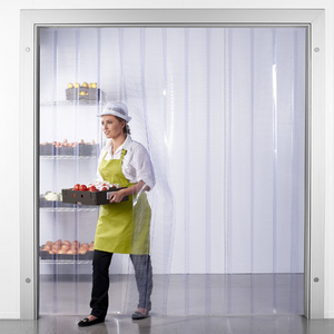 Freezer Curtain Strip Door Kits