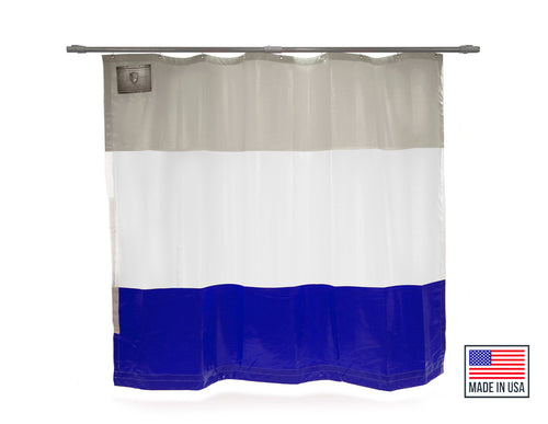 Stocked Industrial Curtain Walls with Track