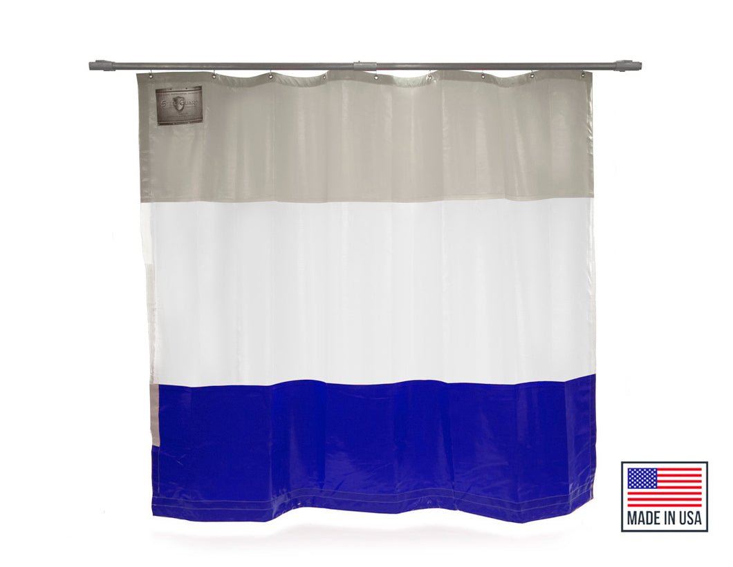 Stocked Industrial Curtain Walls with Track