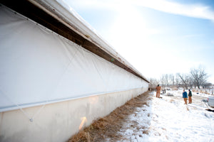 Barn Curtain S-4000 Vinyl Shield